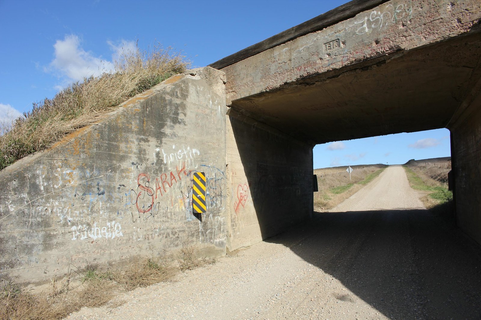 West abutment
